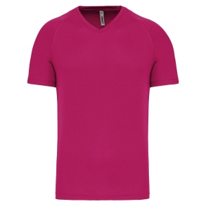 T-shirt de sport manches courtes col v homme 4