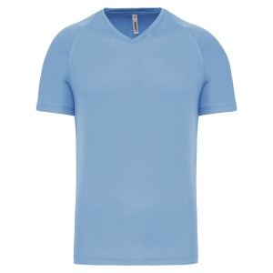 T-shirt de sport manches courtes col v homme 13