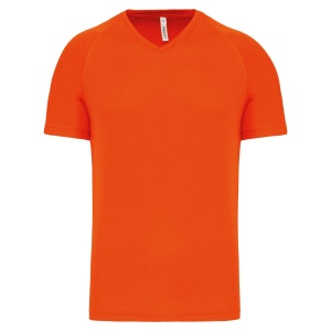 T-shirt de sport manches courtes col v homme 14