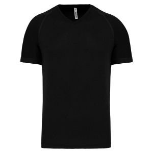 T-shirt de sport manches courtes col v homme 3
