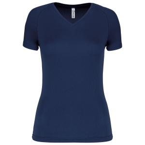 T-shirt de sport manches courtes col v femme 8