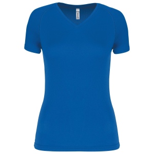 T-shirt de sport manches courtes col v femme 4