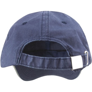 Casquette coton fine ligne lavé avec visière sandwich 2