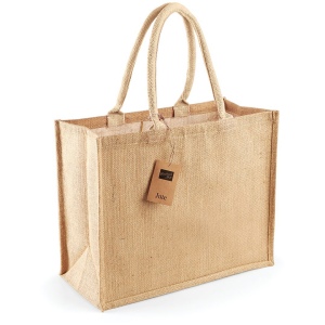 Sac shopping classique en jute 2