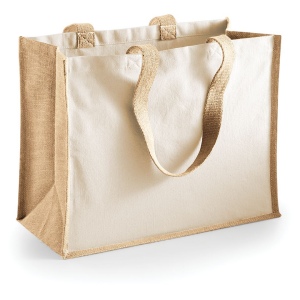 Sac cabas classique en jute 5