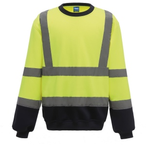 Sweat-shirt haute visibilité col rond 6