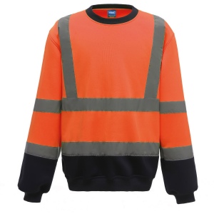 Sweat-shirt haute visibilité col rond 5