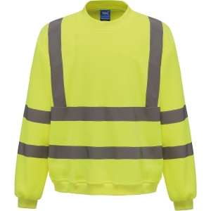 Sweat-shirt haute visibilité col rond 3