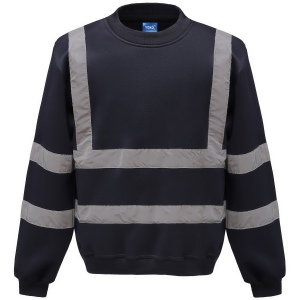 Sweat-shirt haute visibilité col rond 7