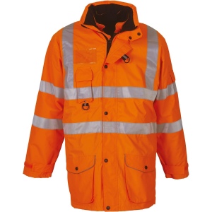 Parka de sécurité haute visibilité 7 en 1 2