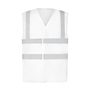 Gilet haute visibilité à maille ajourée recyclée 12