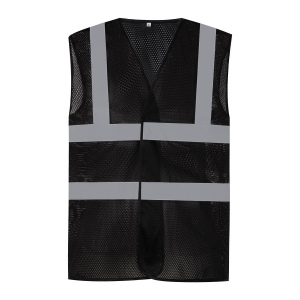 Gilet haute visibilité à maille ajourée recyclée 4