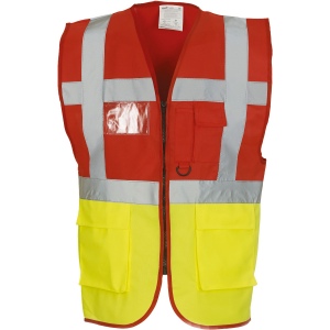 Gilet multifonction haute visibilité 18