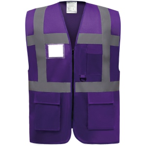 Gilet multifonction haute visibilité 24