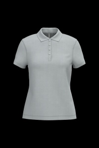 Polo piqué manches courtes femme 2