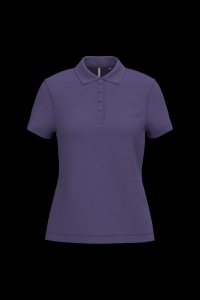 Polo piqué manches courtes femme 3