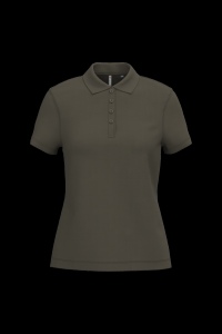 Polo piqué manches courtes femme 8