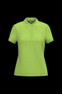 Polo piqué manches courtes femme 5