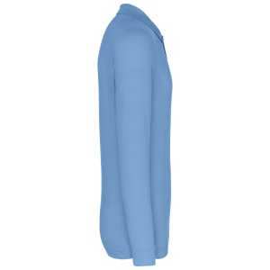 Polo piqué manches longues homme 42