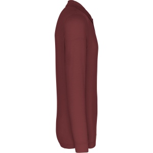 Polo piqué manches longues homme 44