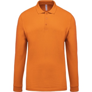 Polo piqué manches longues homme 8