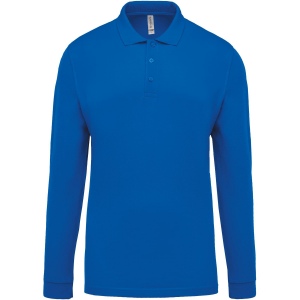 Polo piqué manches longues homme 6