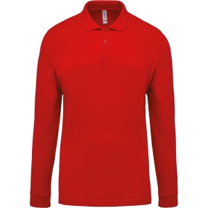 Polo piqué manches longues homme 10