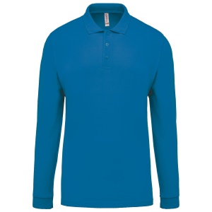Polo piqué manches longues homme 15