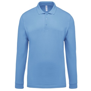 Polo piqué manches longues homme 14