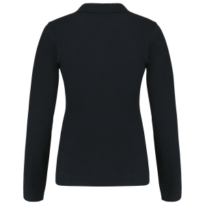 Polo piqué manches longues femme 18