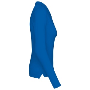 Polo piqué manches longues femme 36