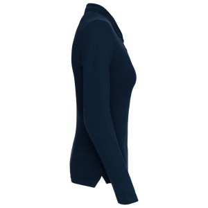 Polo piqué manches longues femme 37