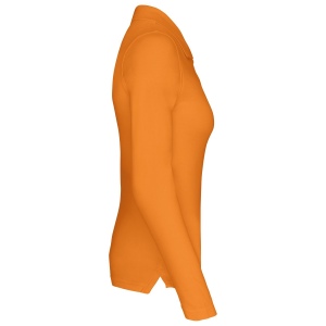 Polo piqué manches longues femme 38