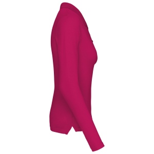 Polo piqué manches longues femme 42