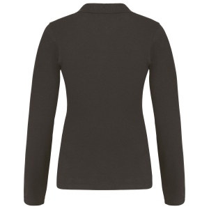 Polo piqué manches longues femme 19