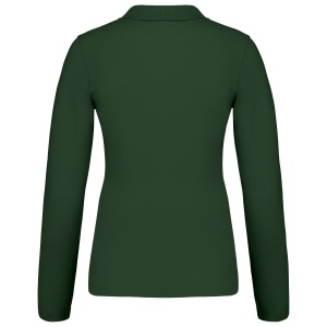 Polo piqué manches longues femme 20