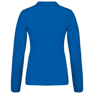 Polo piqué manches longues femme 21