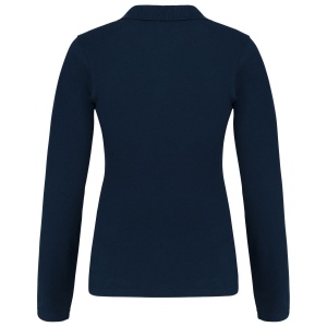 Polo piqué manches longues femme 22