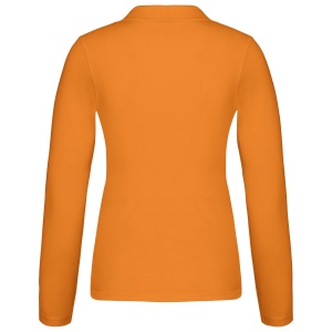 Polo piqué manches longues femme 23
