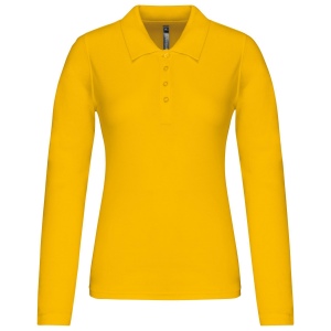 Polo piqué manches longues femme 11