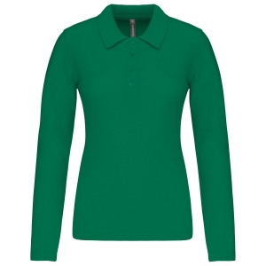 Polo piqué manches longues femme 13