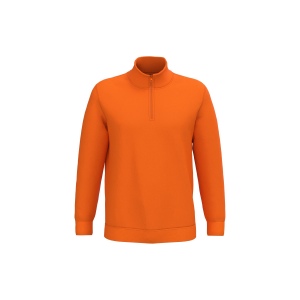 Sweat-shirt col zippé homme 8