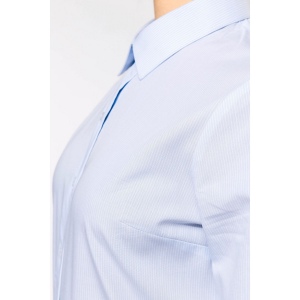 Chemise popeline manches longues femme 23