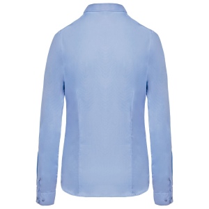 Chemise popeline manches longues femme 9