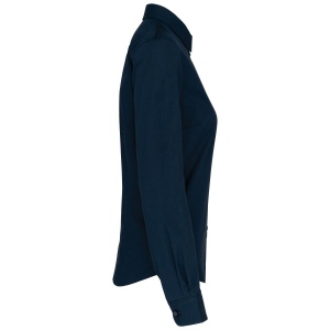 Chemise popeline manches longues femme 15