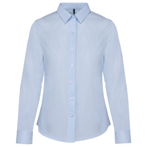 Chemise popeline manches longues femme 6