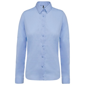 Chemise popeline manches longues femme 4
