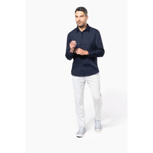 Chemise popeline manches longues homme 20