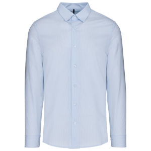 Chemise popeline manches longues homme 6
