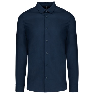 Chemise popeline manches longues homme 5